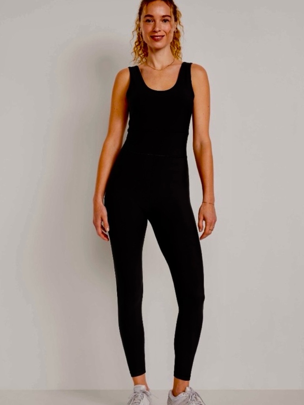 Old Navy Powersoft 7/8  Sleeveless Scoop-Neck Jumpsuit XL NWT
